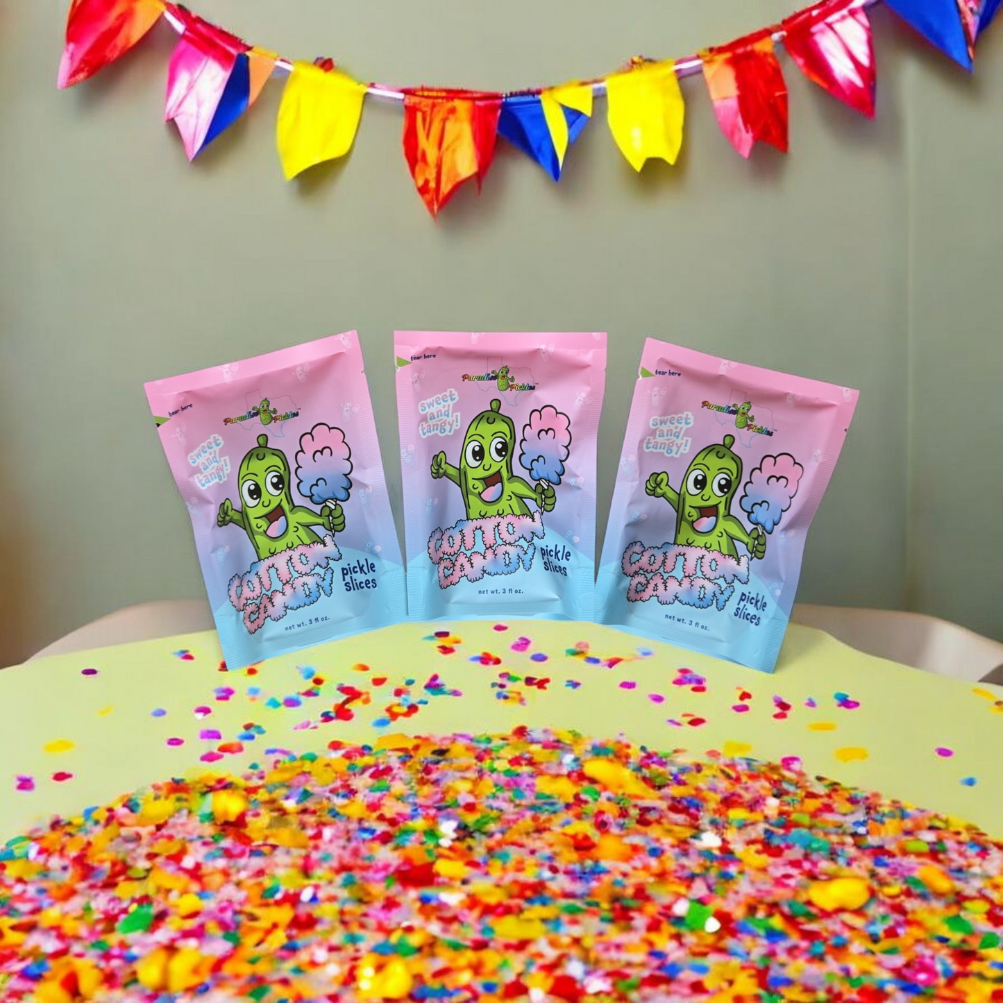 3 Cotton Candy Pickle Snacks!