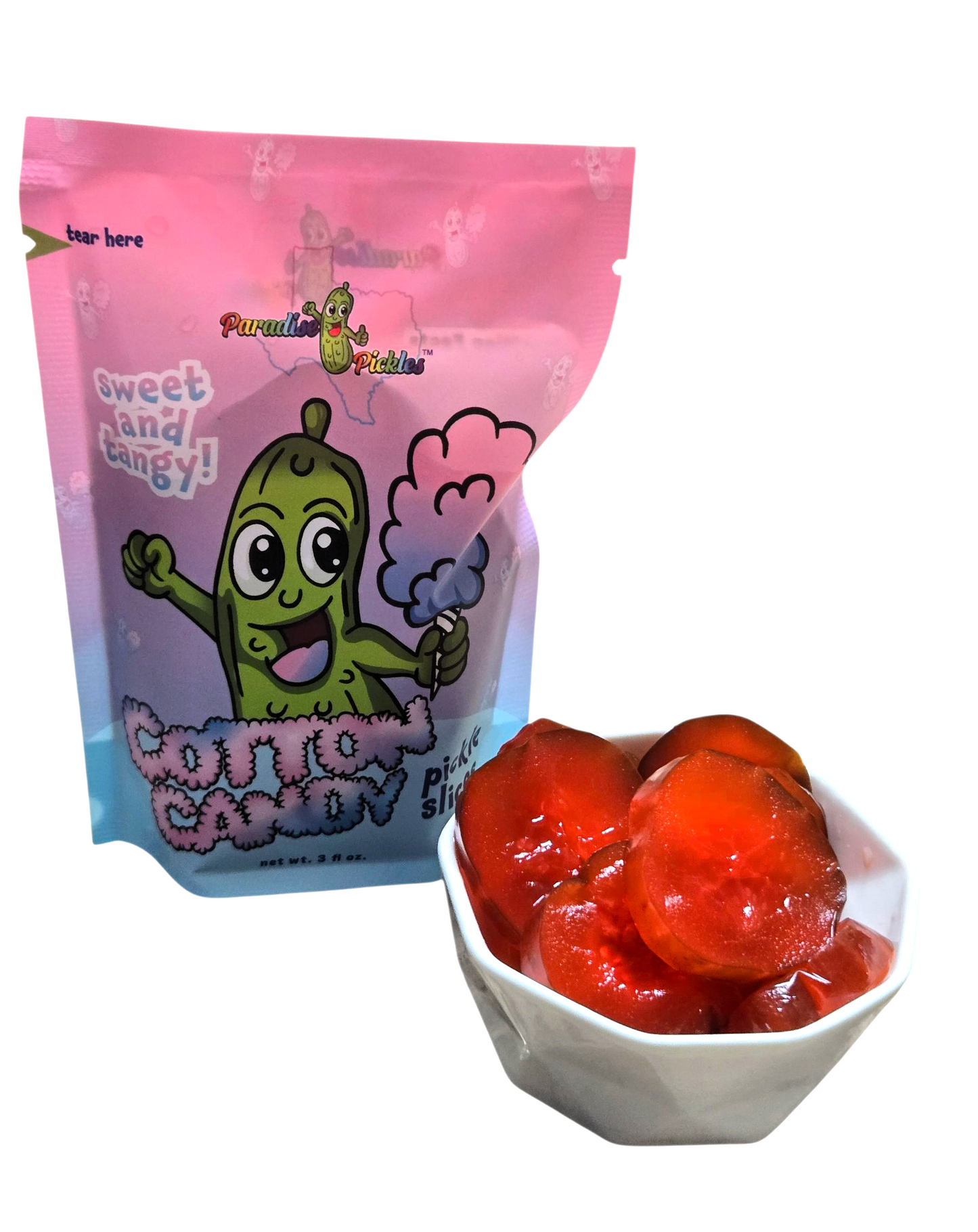 3 Cotton Candy Pickle Snacks!