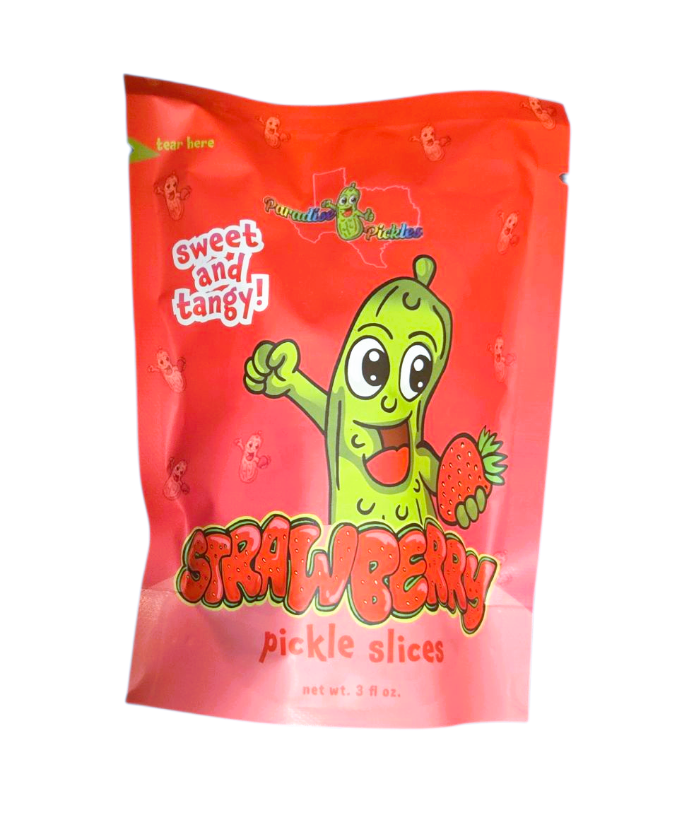 Strawberry Pickle Snacks!