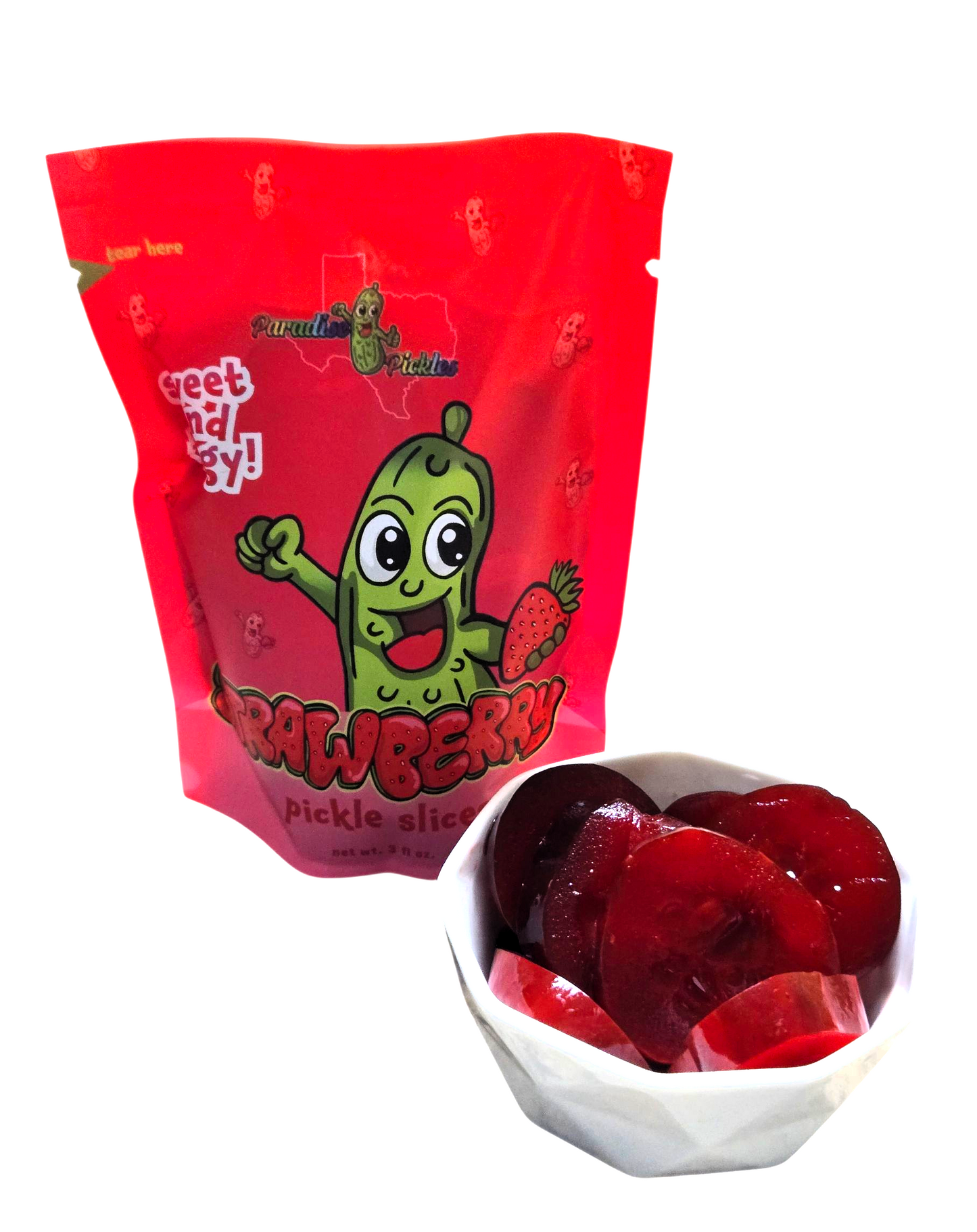 Strawberry Pickle Snacks!