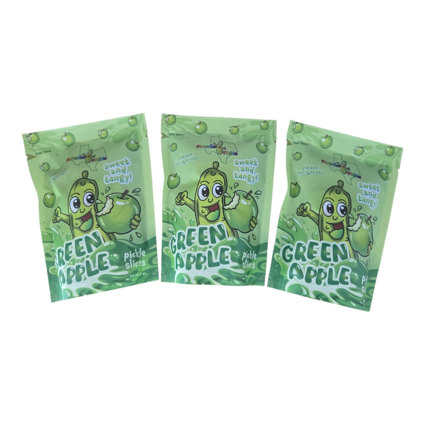 3 Green Apple Pickle Snacks!
