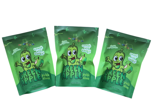 3 Green Apple Pickle Snacks!