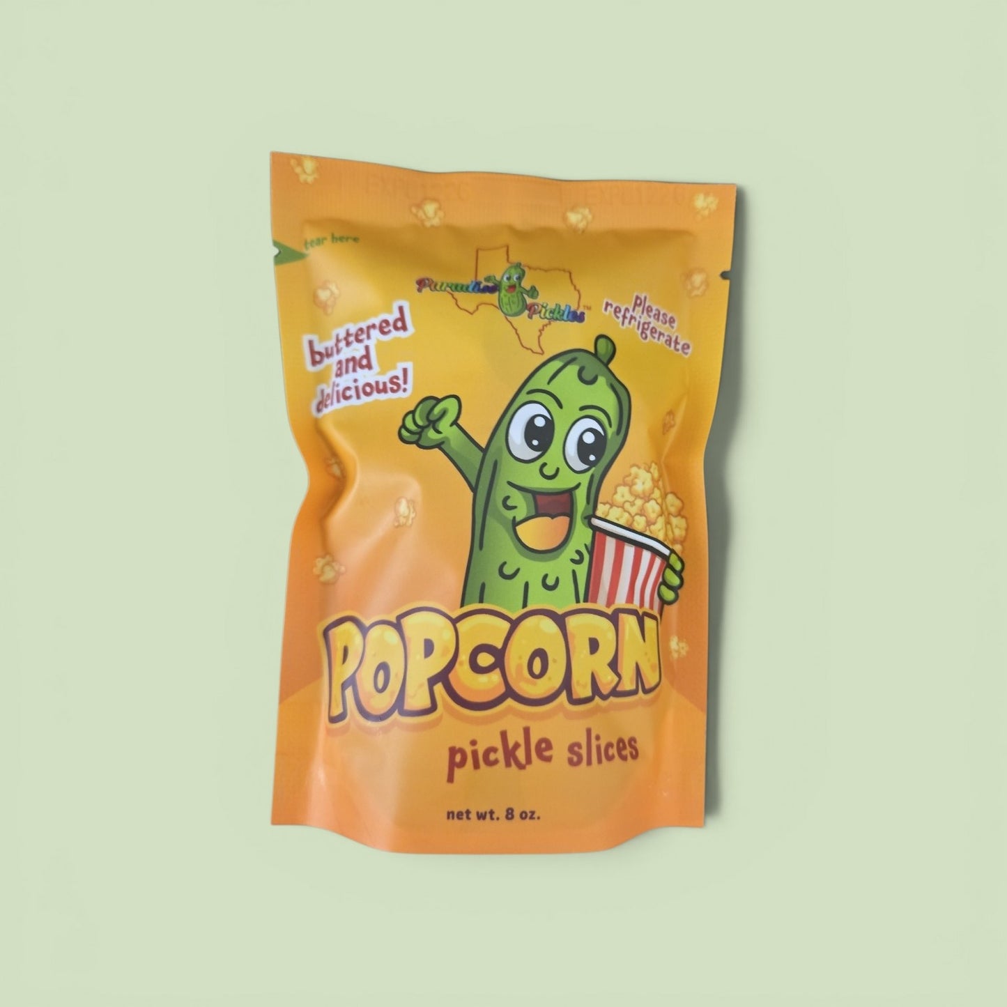 Popcorn Pickle Snacks!