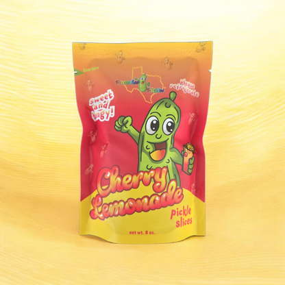 Cherry Lemonade Pickle Snacks!