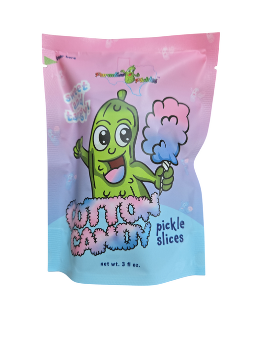 Cotton Candy Pickle Snacks!