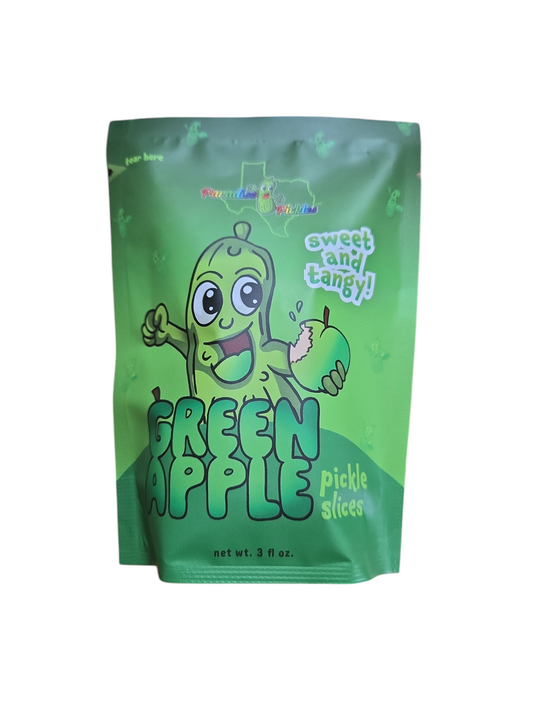Green Apple Pickle Snacks!