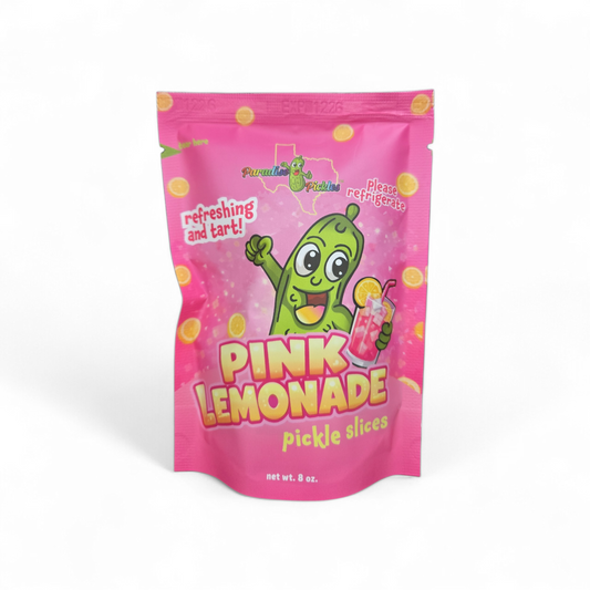 Pink Lemonade Pickle Snacks!