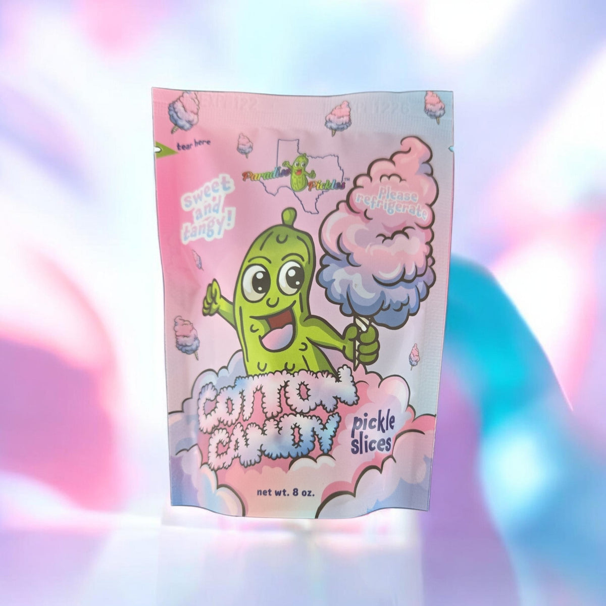Cotton Candy Pickle Snacks!