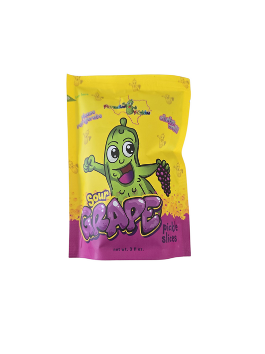 SOUR Grape Pickle Snacks!